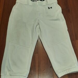 Under Armour Women's White Softball Pants